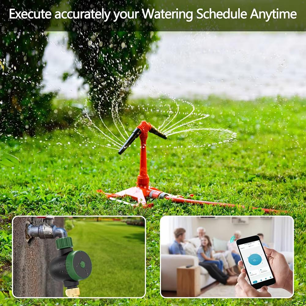 Intelligent Garden Water Timer Bluetooth Irrigator Automatic Irrigation Controller Drip Watering System Hose Faucet Timer