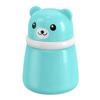 Soft Applicator Bear Shaped Powder Puff Container Seal Lid Portable Design Baby Powder Puff Box Cute Cartoon Bear Empty Box