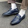 Fashion Designer Summer Fashion New Breathable Patent Leather Casual Shoes For Men Driving Loafter Formal Wedding Dress Homecoming