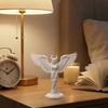 Demon Angel Statue, 3D Printed Wings Matte Texture, Fall-Resistant Ornament for Desk Study Entrance Hall Decoration