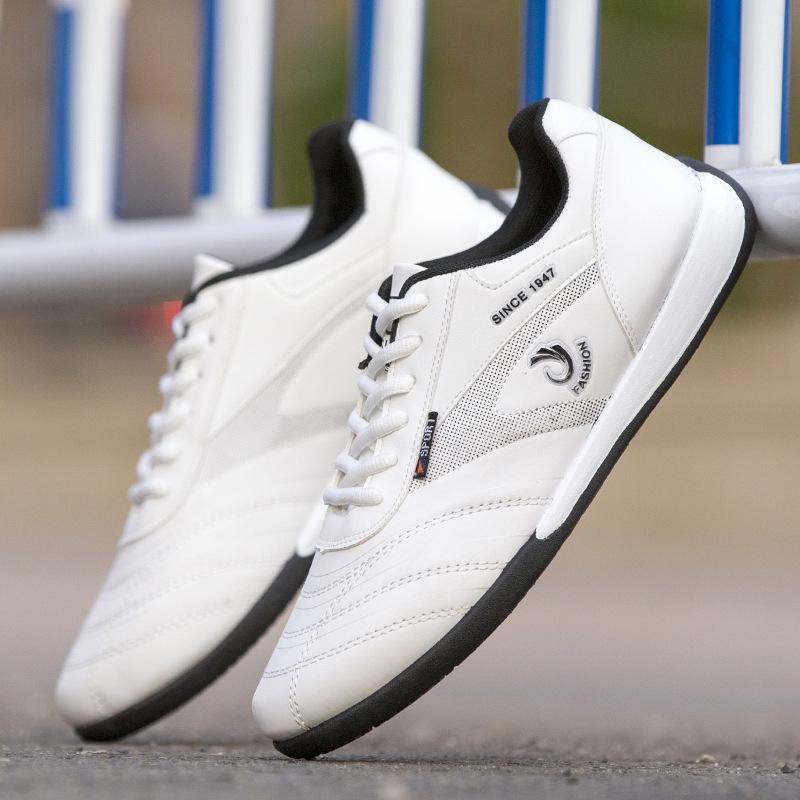 

Осенняя новая мужская обувь, корейская кожаная повседневная спортивная обувь для доски