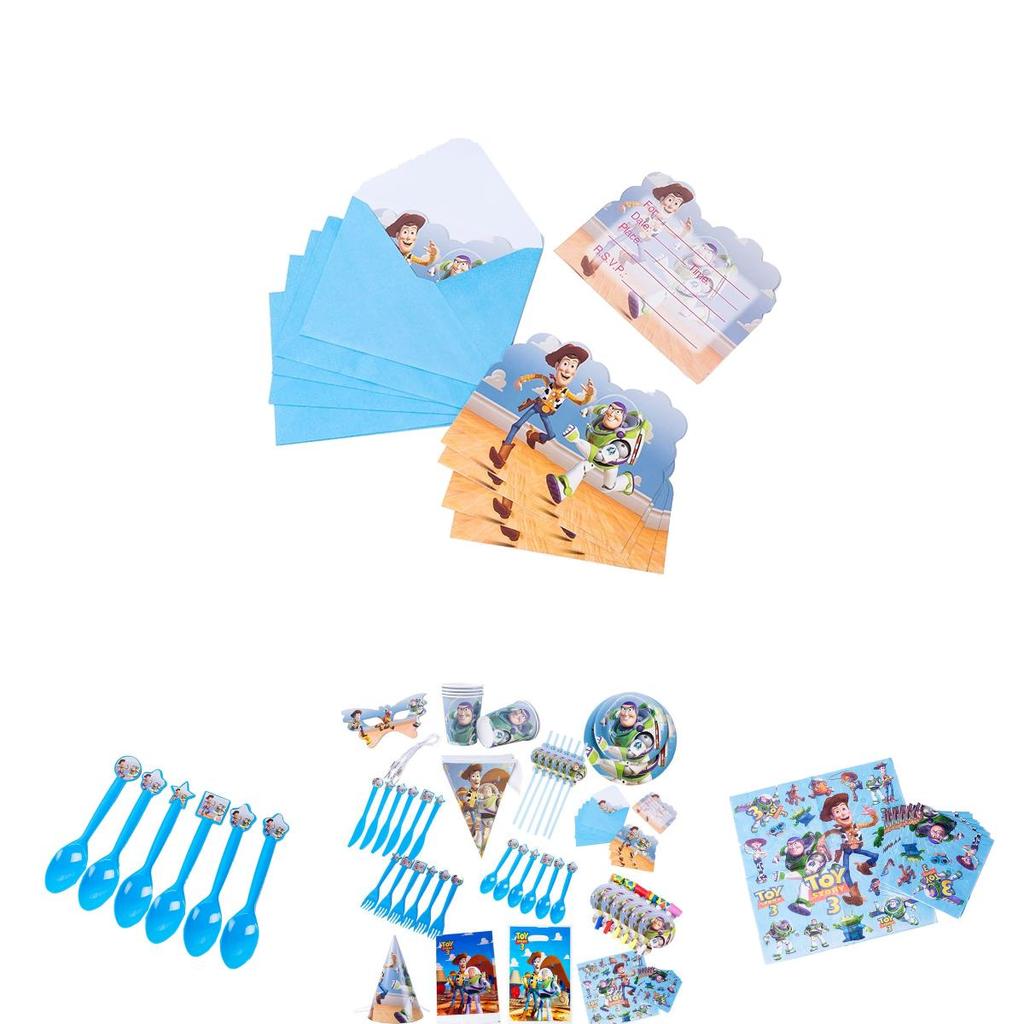 Celebrate With Vibrant Toy Story Themed Birthday Party Supplies For Kids