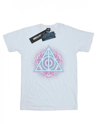 Mens Neon Deathly Hallows T-Shirt