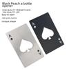 Spade A Playing Card Style Stainless Steel Bottle Opener