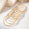 Hot-selling multi-layer stacked bracelet set bracelet women's versatile multi-element personality exaggerated bracelet jewelry