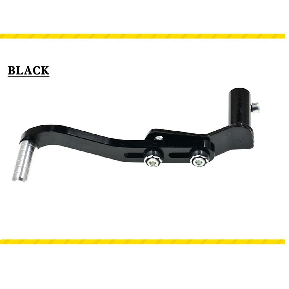 Universal Adjustable Motorcycle CNC Folding Aluminum Gear Shift Lever Off Road ATV Motorbike Gear Change Lever Refit чёрный