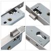 85 35mm keyless double tongue socket door lock suitable for frame door universal anti-rust lock body on the left and right
