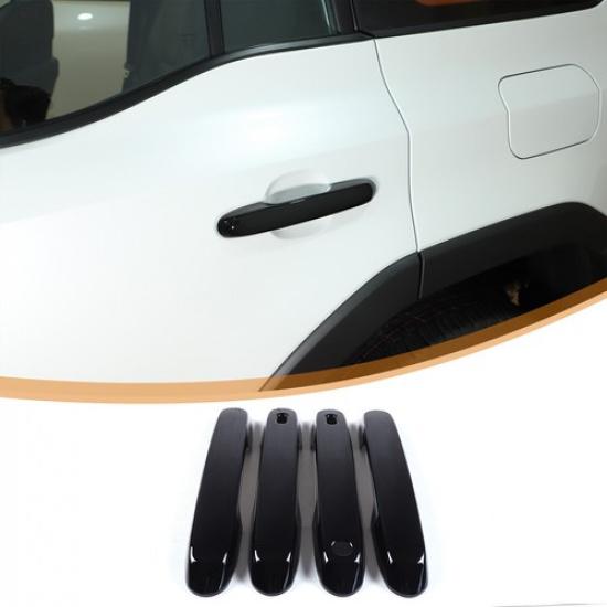 Glossy Black Exterior Side Door Handle Cover For Toyota  LC250 2024-2025