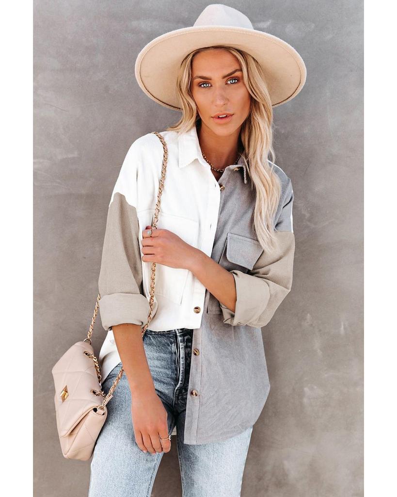 Azura Exchange Button Shirt with Pocket