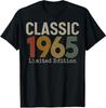 Classic 1965 Limited Edition 60 Year Old Gifts 60th Birthday T-Shirt