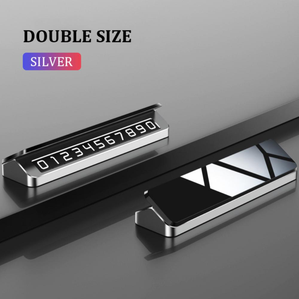 Kreative Auto temporäre Parkkarte Parkplatz Stop Aufkleber Display Telefonnummernschild Auto Telefonnummer Karte