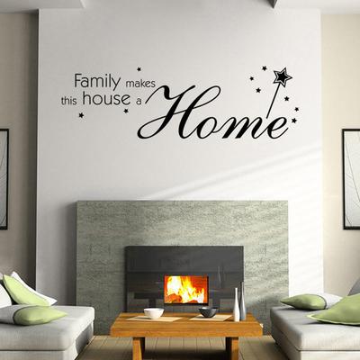 Family Letter Quote Removable Vinyl Decal Art Mural Home Decor Wall Stickers