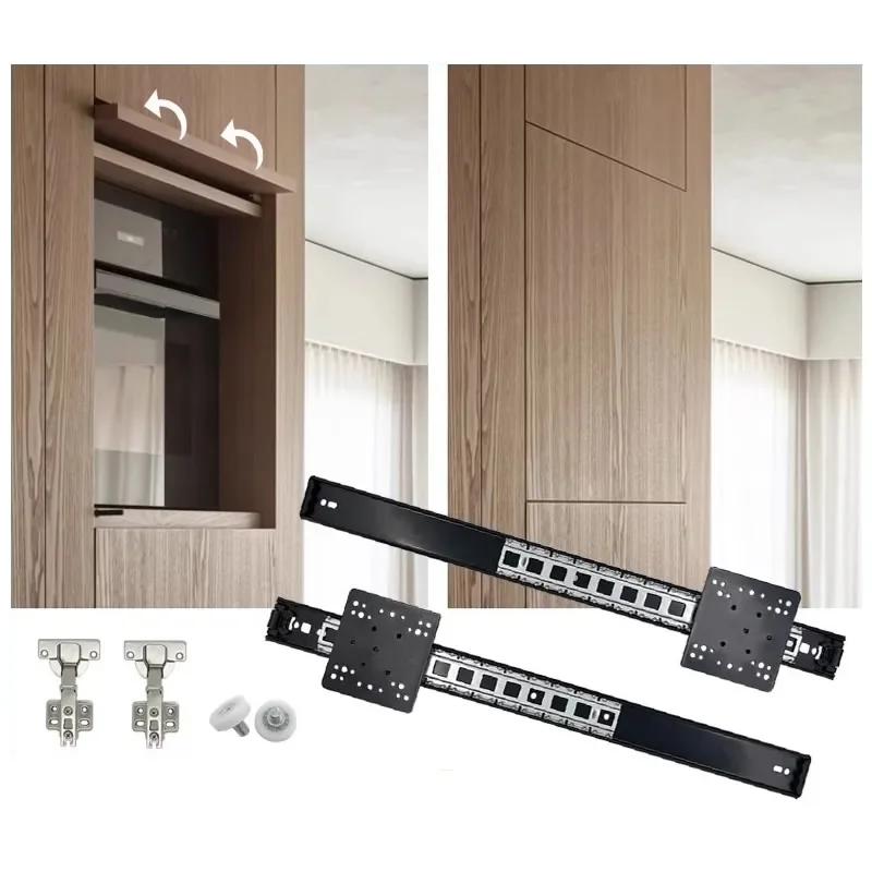 Cerniera a ribalta per anta di armadio con guida a estrazione nascosta per armadio a soffietto TV Cabinet Swing