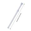 Spring Tension Curtain Rods Widely-used Adjustable Metal Curtain Rods for Wardrobe Kitchen Cupboard