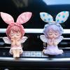 Car Perfume Clip Air Freshener Auto Vent Fragrance Cartoon Solid Parfum Wholesale Cute Angel Doll Automobile Accessories Girl