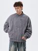 ACU Men's Dirty Color Baseball Jacket | American Workwear Casual Plus Size Loose Autumn/Winter Jacket