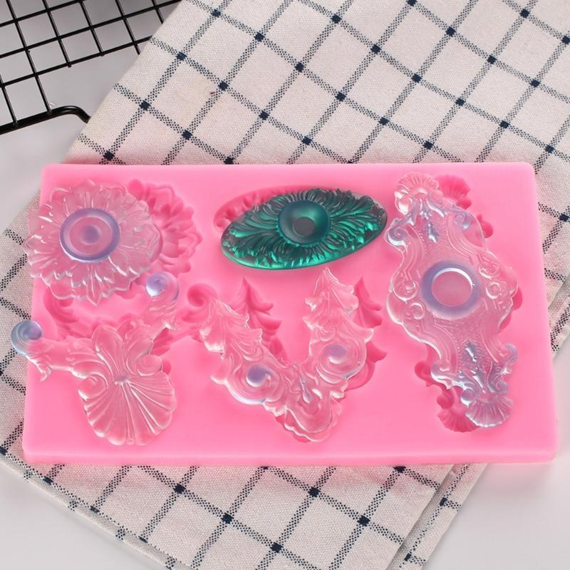 Silicone Mould Clay Resin Ceramics Candy Fondant Candy Chocolate Soap Mould top sale