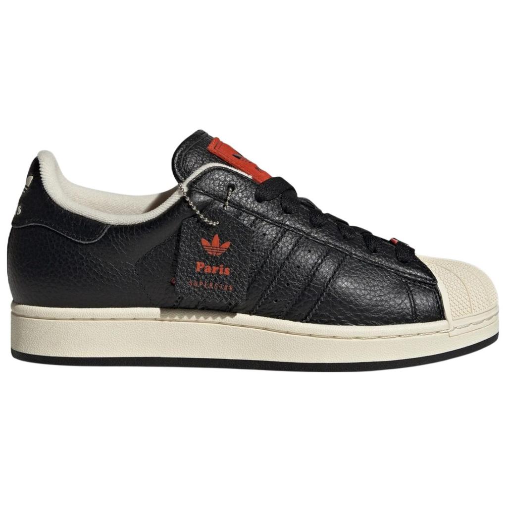 adidas Superstar Ii Paris Unisex Lifestyle Sneakers Core Black Cream White JQ3223