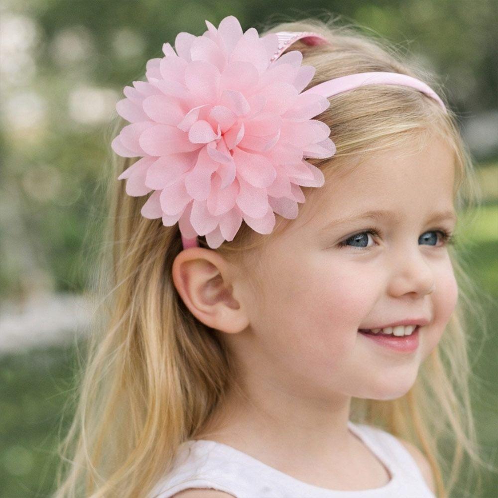 Großes Blumen Haarband Prinzessinnen Haarband Mode Accessoire Kopfbedeckung Haarschmuck