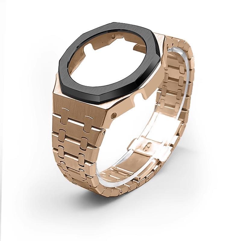 GA2100 Modification Kit Solid Stainless Steel Watch Case Strap For Casio G-SHOCK GA-2100 GMA-S2100 GM-2100 men Metal Wrist Band