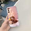 BF49 DOG Poodle Soft Shell Transparent Phone Case for Motorola Moto G7 G8 G9 G84 G85 G73 G24 G15 Z2 Play Power Plus
