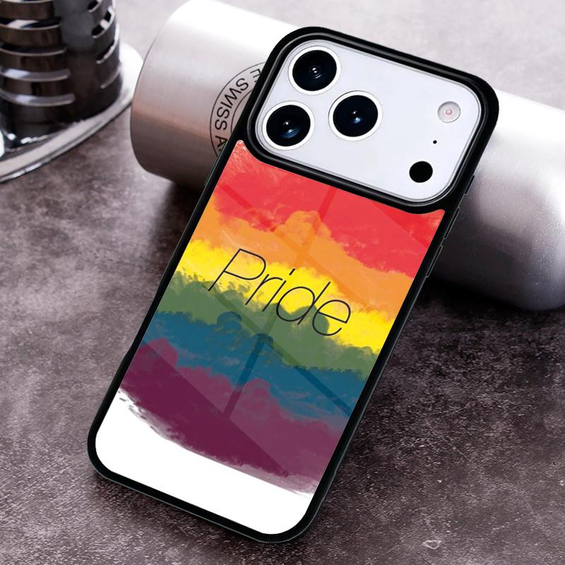 Gay Pride Flag LGBT soft Phone Case for iPhone 17 16 15 Pro Max Air 14 13 12 11 Plus Shockproof Cover