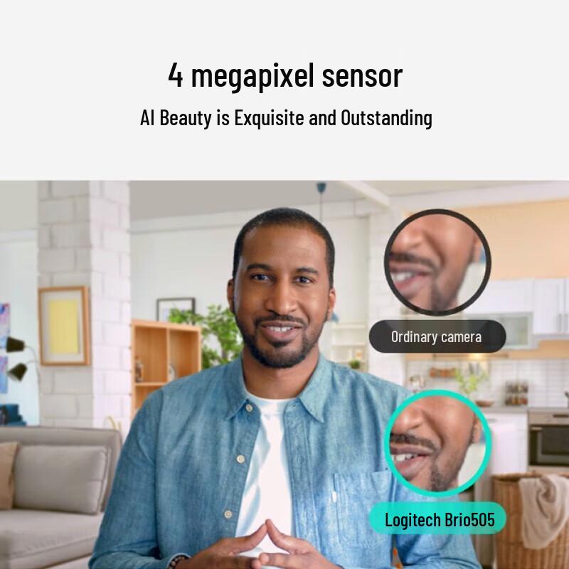 Logitech Brio 500 Full HD Webcam (CN version)