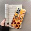 Bees and Honey in the Honeycomb Phone Case for Samsung A17 A37 A57 A07 A16 A26 A36 A56 A05S A15 A25 A35 A55 Galaxy A03 A13 A23 A