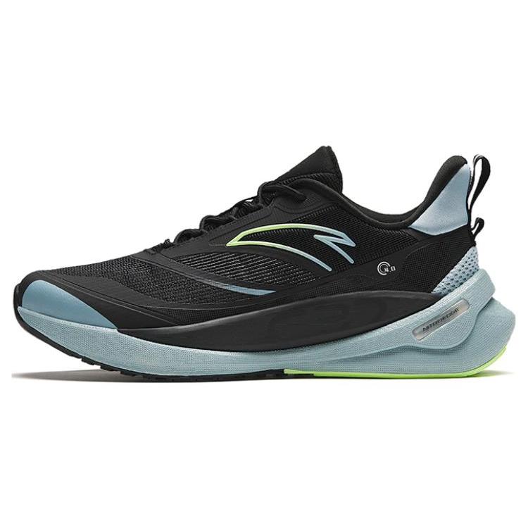 

Anta C37 Series Versatile Cushioning, Wear Resistant Low top Running Shoes Men s Black Blue 912345538-1 42