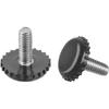 Anwenk Stainless Steel Patio Furniture Leveling Feet 1/4-20 Screw In Threaded Outdoor Furniture Levelers Adjustable Table Chair Levelers Feet Glides