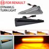 2pieces Led Dynamic Side Marker Turn Signal Light For Renault Megane MK2 CC Espace MK4 Scenic MK2 Wind Avantime Thalia 2