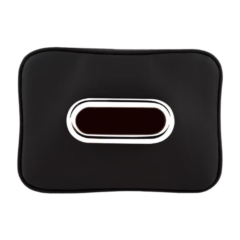 

Elegance Nappa Leather Car Tissue Holders Universal with Not Slip Strap & Secure Designs for Multiple Car Interiors