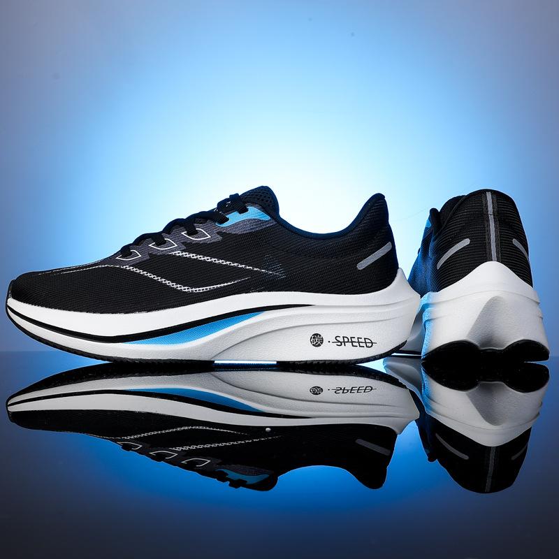 

Running shoes couple 2025 new summer breathable mesh shoes light soft sole wear-resistant cushioning professional racing shoes 45