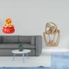 Festival Treasure Basin Ornament And Abstract Couple Resin Sculpture for Bedroom Bookcase Cafe