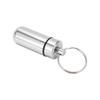 Aluminum Alloy Medicine Bottle Outdoor Portable Waterproof Moistureproof Medicine BottleSilver