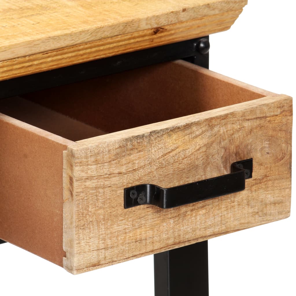 Desk 110 X 50 X 76 Cm Solid Mango Wood