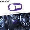 Headlight Switch Trim Accessories for Jeep Wrangler JL JLU /Gladiator JT Purple