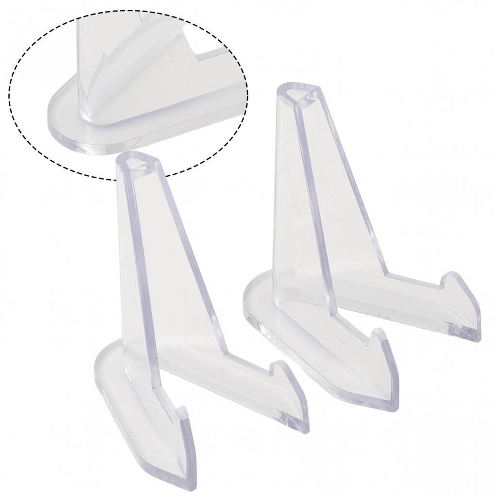 2pcs Display Stand Acrylic Material L:6.8x5.2CM M:5.7CM
