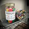 BHBL 2PCS Bible Verses Jar for Emotions and Feelings,Bible Verses In A Jar,Scripture Jar,God's Encouragement,Prayer Request,B