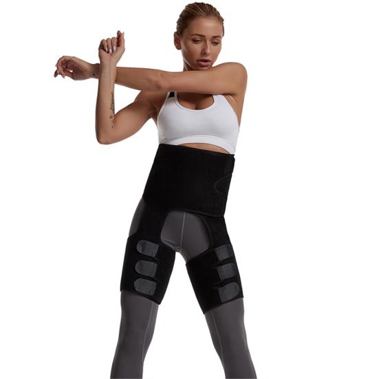 Trymer na uda Kształtujący pas biodrowy Korset neoprenowy Treningowy Fitness Kształtujący pas
