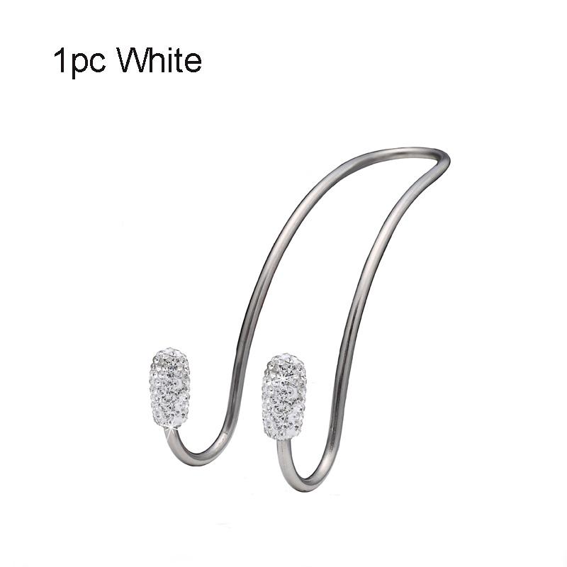 Multi-functional Metal Car Seat Headrest Hanger Bag Bling Diamond Crystal Seat Hook Holder for Bag Purse Cloth Grocery Storage