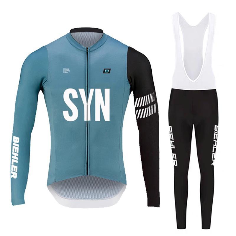 2026 Cycling Suit Bicycle Long-sleeved Top Set Mountain Road Bike Men s Autumn Overalls 5XL