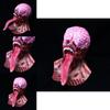 Latex Zombie Mask With Long Tongue For Halloween Cosplay Party Costume Accessory