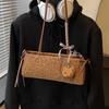 Autumn Niche Leopard Print Bag Women's Large-capacity New Casual Niche Single Shoulder Armpit Bag Work Commuter Bag