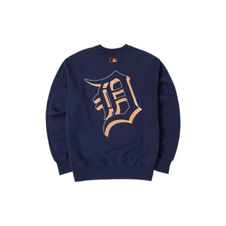 New MLB FW22 Sweatshirt Unisex Dark Blue 3AMTB0224-46NYD