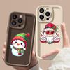 N98 Happy New Year Merry Christmas Soft Angel Eyes Phone Cases for Xiaomi 11 Lite 5G NE 14T 13T Redmi note 13 12 11 10 9 Pro 13C A3 Shockproof Cover