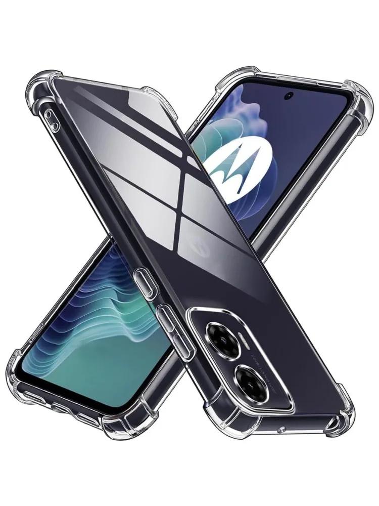 

Transparent Shockproof Case for Motorola Moto G75 G85 G35 G55 5G G05 G15 E15 Protective Clear Cover Shell Fundas Coque Moto G85 5G