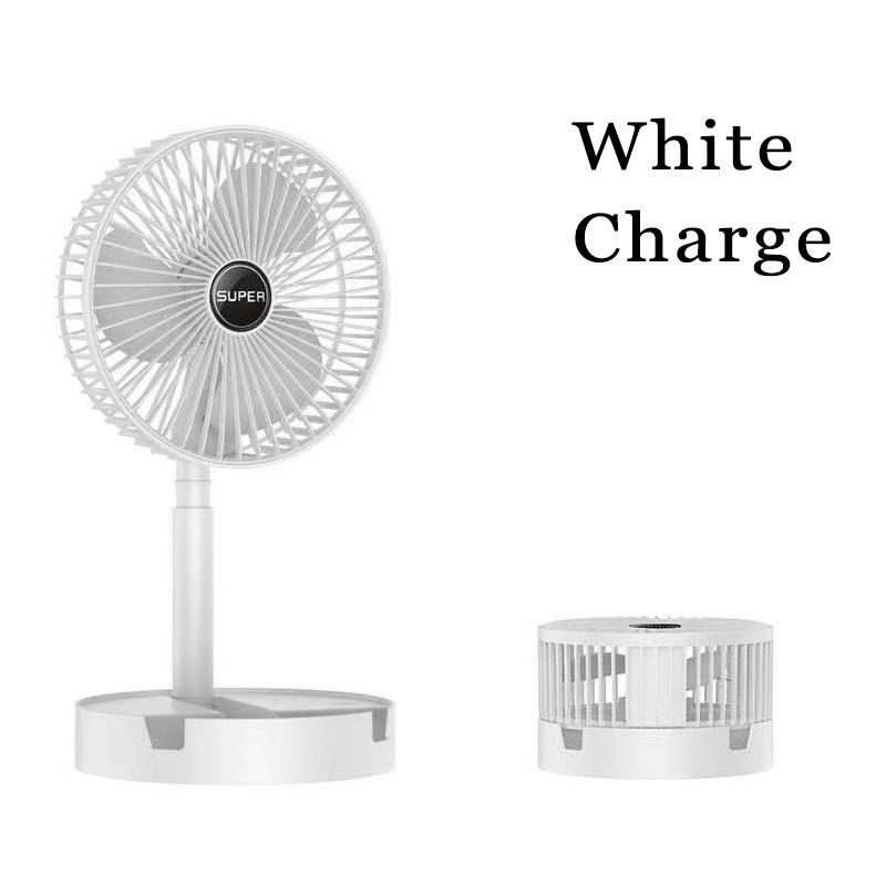 1PC Mini Adjustable Folding Fan Small Cooling Handy Desk Home Office Table Battery USB Rechargeable Portable Electric Fan