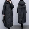 2024 neue Winter Unten Baumwolle Mantel Frauen Koreanische Lose Padded Puffer Parkas Baumwolle Gefütterte Mantel Verdicken Warme Kapuze Jacke Mantel