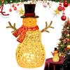 Table Lamps For Living Room LED Desk Light Decoration Christmas Snowman Night Light For Living Room Nursery Home Kitchen